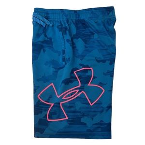 SOLD Under Armour Renegade 2.0 Heatgear Jacquard Shorts with Drawstring Boys YMD